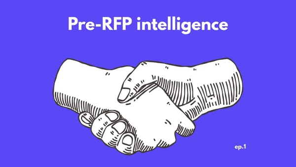 Pre-RFP: The $2.3 Trillion Question